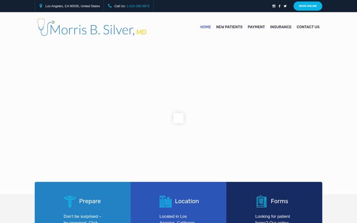 Screenshot of drmbsilver.com