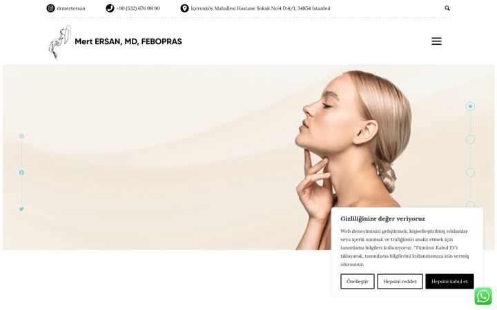 Screenshot of drmertersan.com