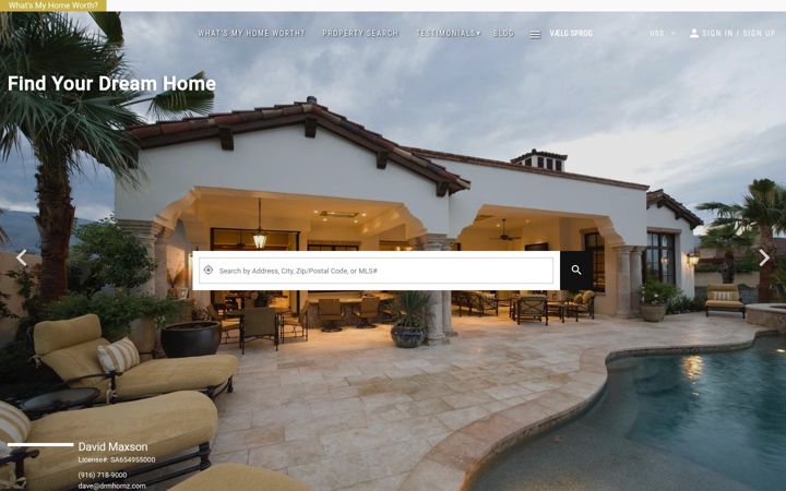 Screenshot of drmhomz.com