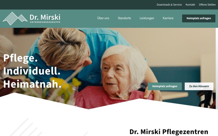 Screenshot of drmirski.de