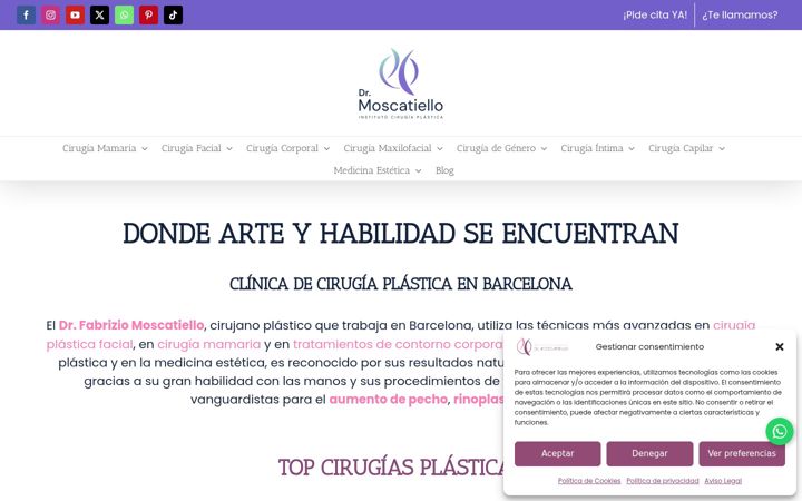 Screenshot of drmoscatiello.com