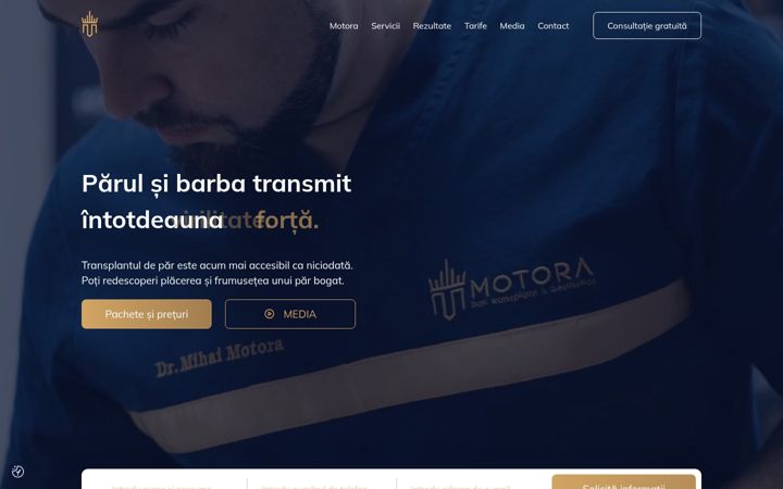 Screenshot of drmotora.ro