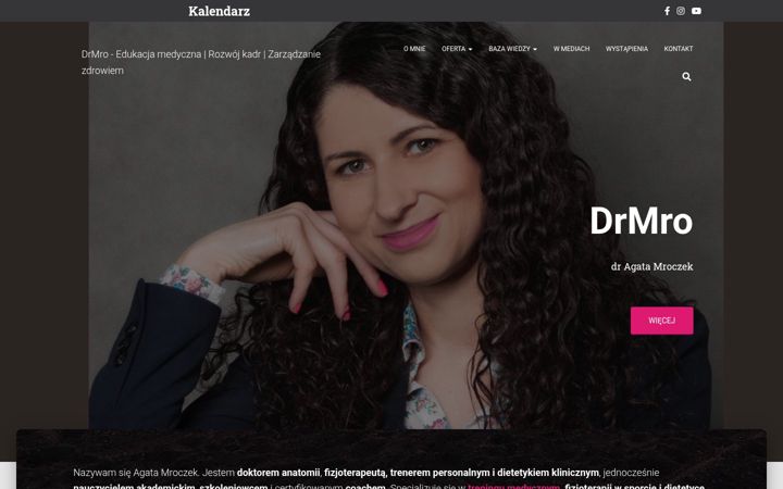 Kuvakaappaus sivustosta drmro.pl