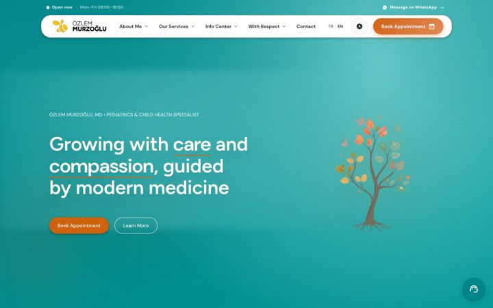Screenshot of drmurzoglu.com