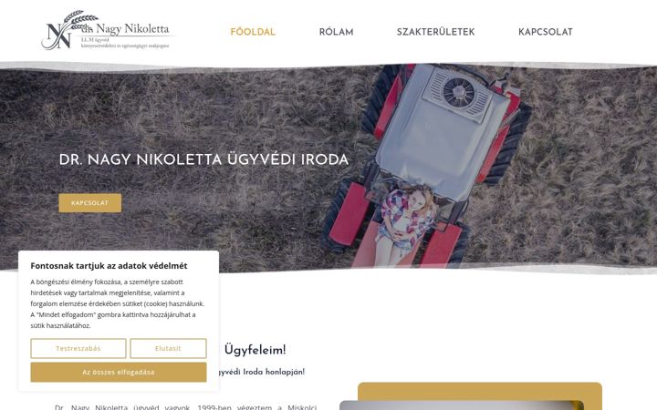 Screenshot of drnagynikoletta.hu