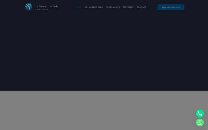 Screenshot του drnasserreda.com.br