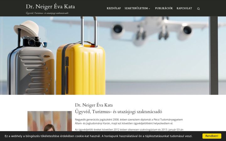 Screenshot of drneigerevakata.hu