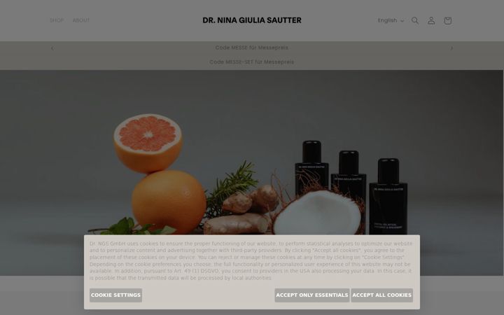 Screenshot of drngs.com