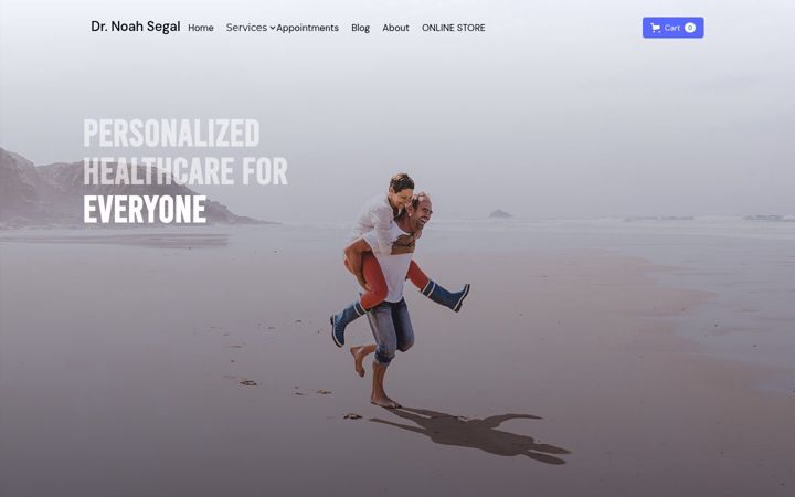 Screenshot of drnoahsegal.com