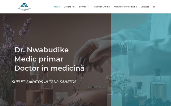 Screenshot of drnwabudike.ro