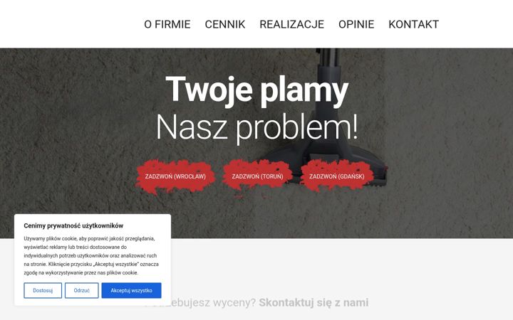 Captura de ecrã de drodkurzacz.pl