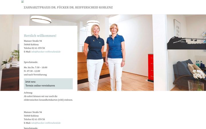 Screenshot of droege-fuecker.de