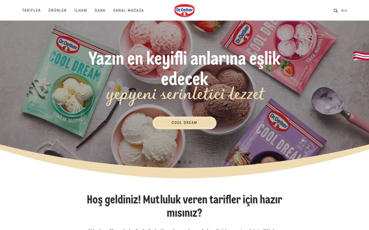 Screenshot stránky droetker.com.tr