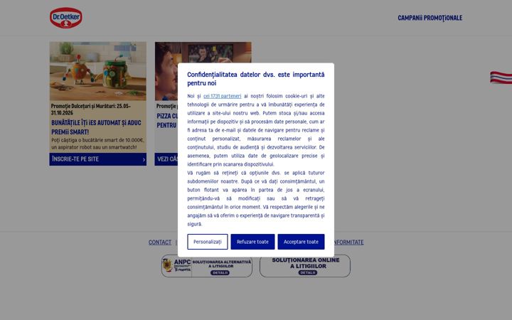 Screenshot of droetker.ro