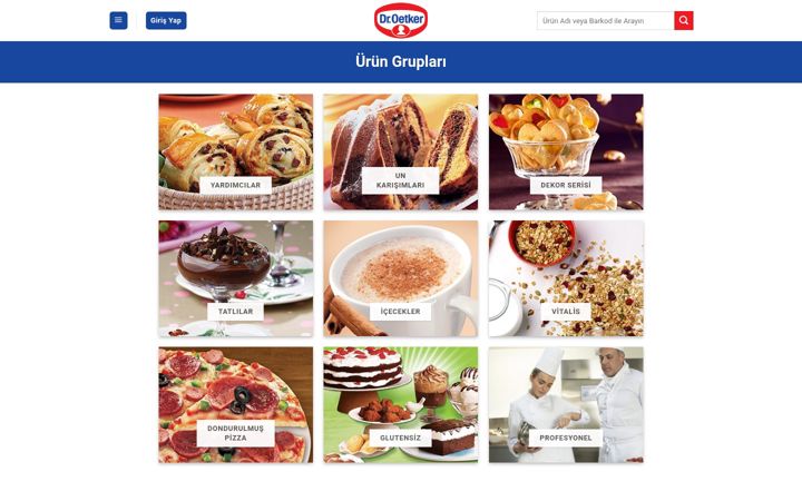 Screenshot of droetkerurunleri.com