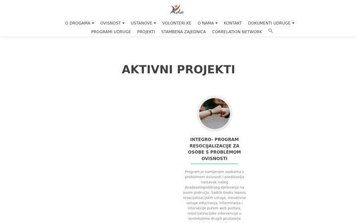 Screenshot of droga-online.com.hr