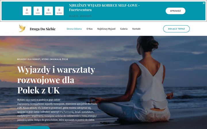 Screenshot di drogadosiebie.co.uk