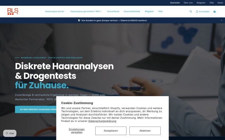 Screenshot of drogendetektive.com