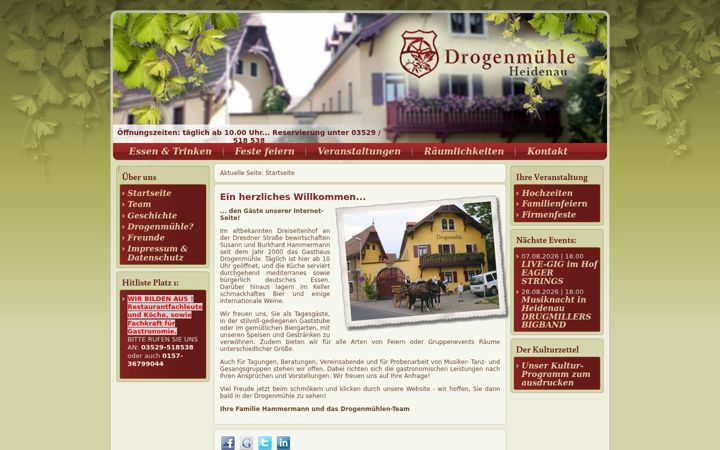 Snimka zaslona za drogenmuehle.de