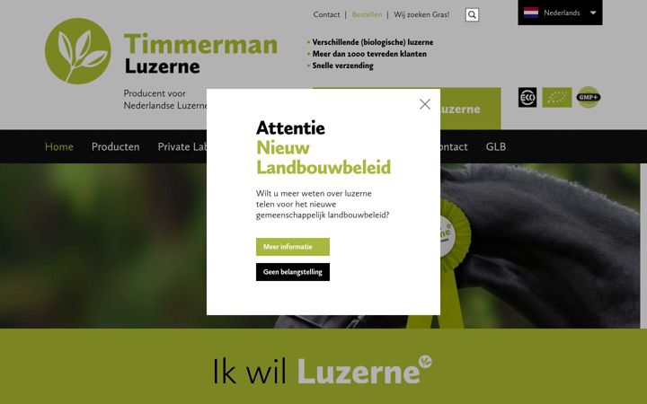 Screenshot di drogerijtimmerman.nl
