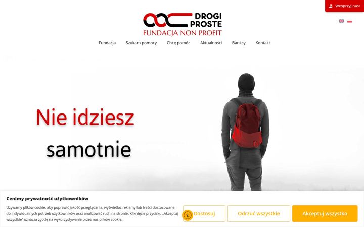 Ekrano kopija drogiproste.org