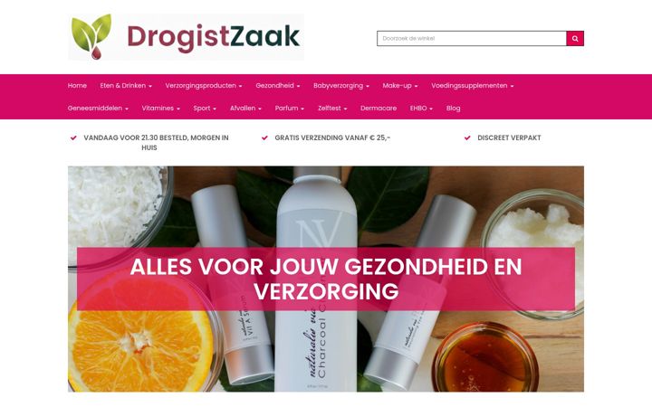 Screenshot di drogistzaak.nl
