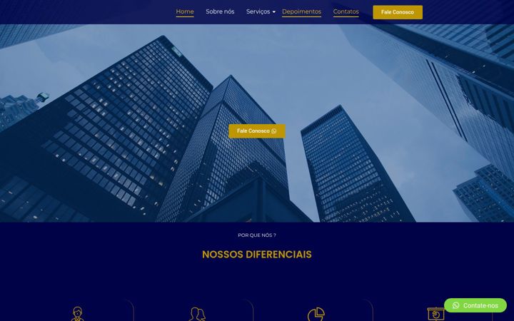 Skärmbild av droitecontabilidade.com.br