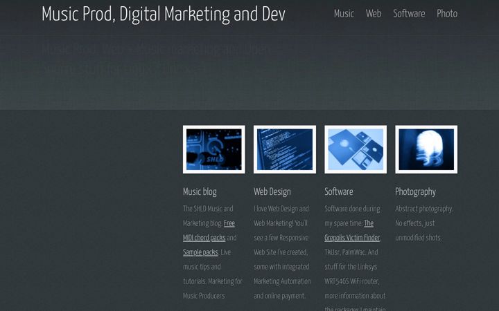 Screenshot of drolez.com