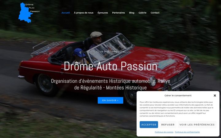Screenshot of drome-autopassion.fr