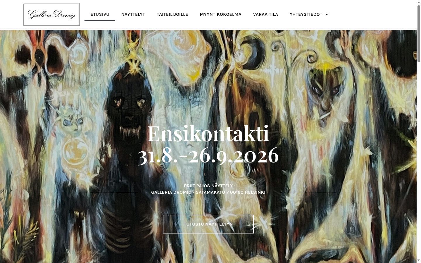 Skærmbillede af samtykkebanneret, som det blev vist før nogen interaktion