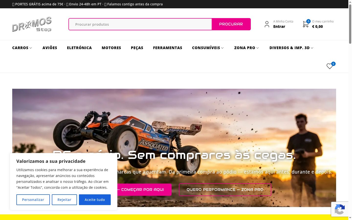 Zrzut ekranu banera zgody wyświetlanego przed jakąkolwiek interakcją