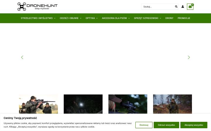 Kuvakaappaus sivustosta drone-hunt.pl