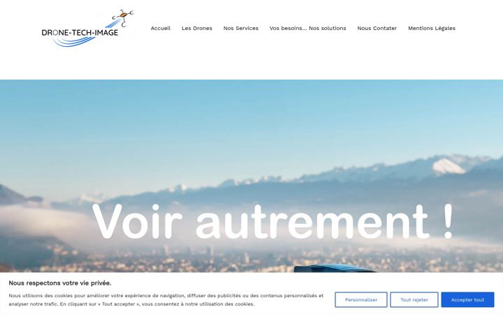 Screenshot of drone-tech-image.fr