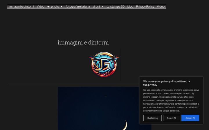 Ekrānuzņēmums no dronegram.it