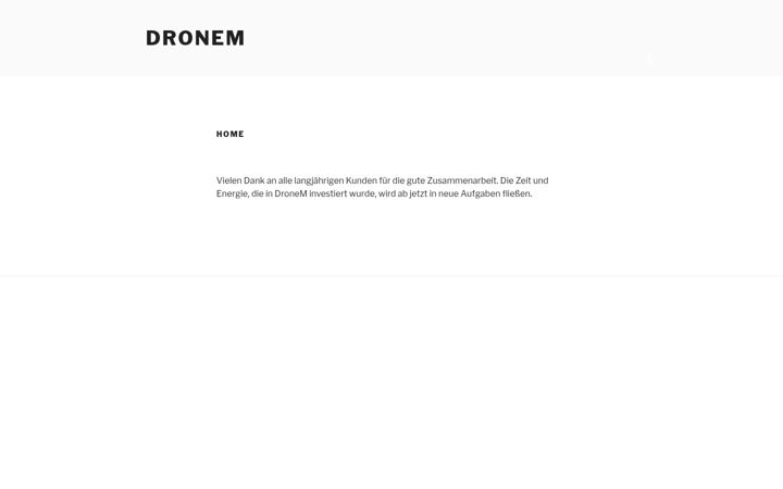 Screenshot of dronem.de