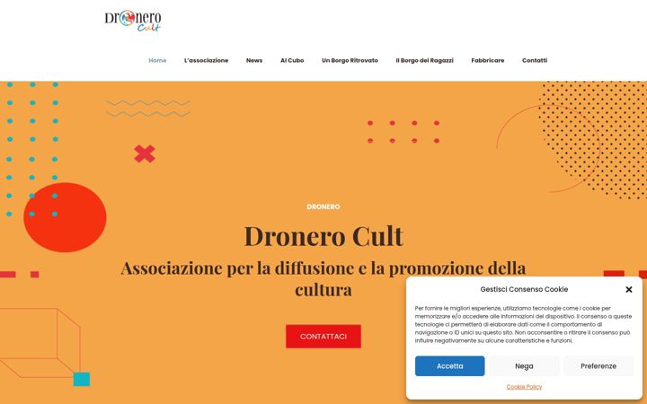 Ekrānuzņēmums no dronerocult.it