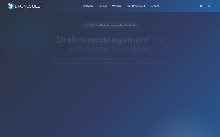 Screenshot of dronesolut.com