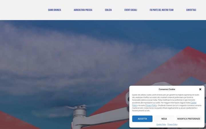 Screenshot of droni2a.com