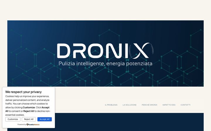 Ekrānuzņēmums no dronix.it