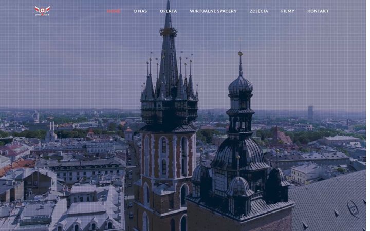 Kuvakaappaus sivustosta dronmex.pl