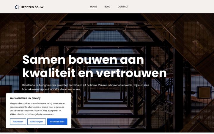 Screenshot di drontenbouw.nl