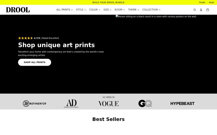 Zrzut ekranu drool-art.com