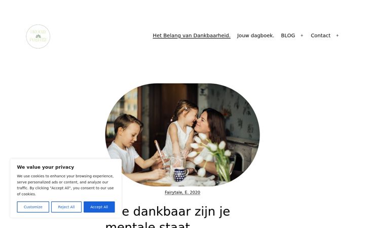 Screenshot di droompositief.nl