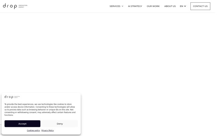 Screenshot of drop-innovation.com