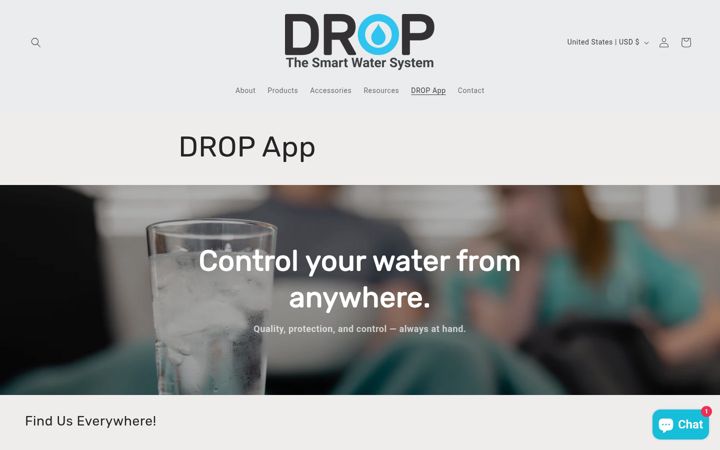 Screenshot of drop.io