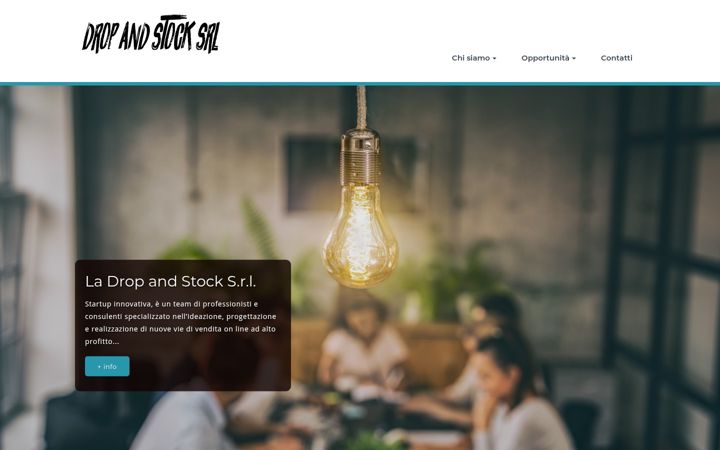 Screenshot of dropandstock.com