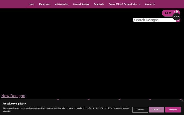 Screenshot of dropdeadthreadsembroidery.com
