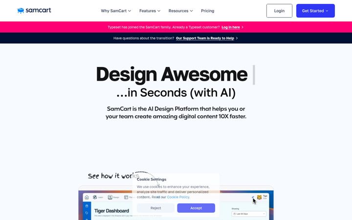 Screenshot of dropdeck.com