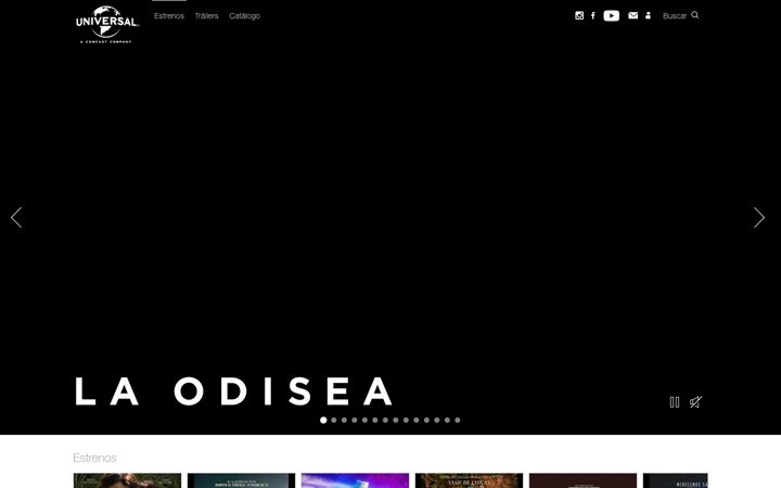 Screenshot of droplapelicula.pe