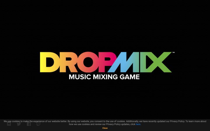 Screenshot of dropmix.com